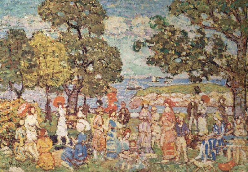 The Promenade, Maurice Prendergast